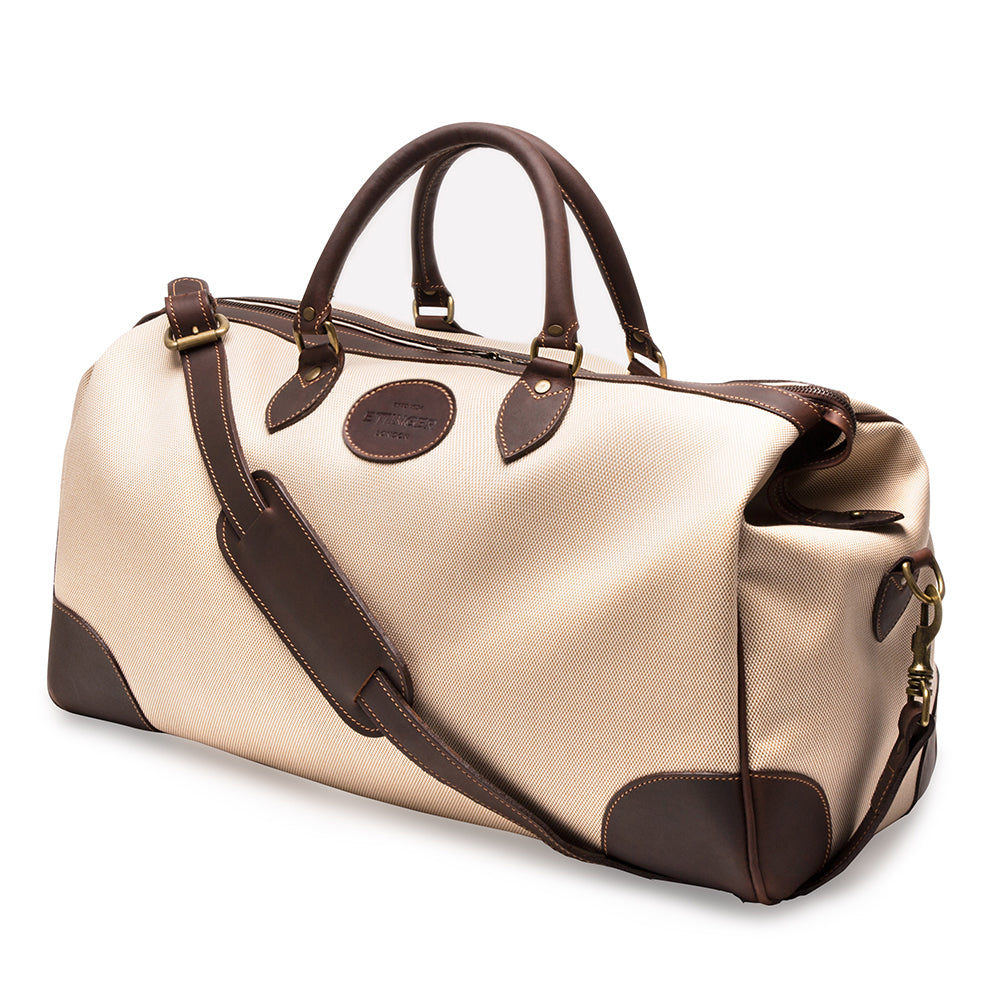 Overnight Bag Ivory/Havana