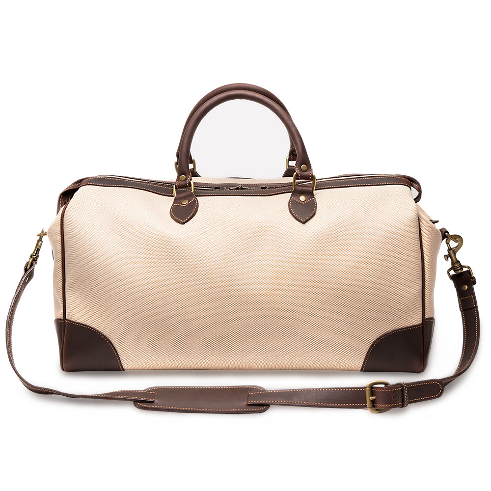 Overnight Bag Ivory/Havana