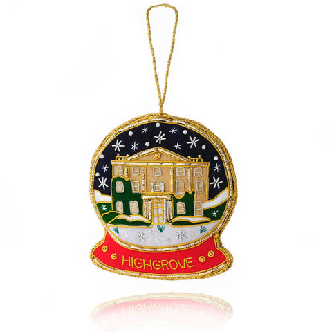 Highgrove Snowglobe Decoration