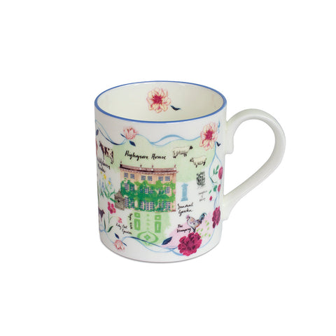 Highgrove Garden Plan Mug