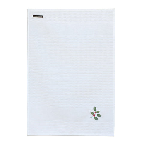 Christmas Holly Tea Towel